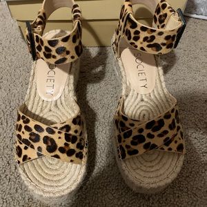 SOLE SOCIETY: Audrina’s Platform Espadrille Sandal